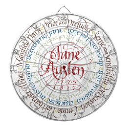 Pilen stiger ombord - Jane Austen perioddramer Darttavla