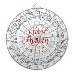 Pilen stiger ombord - Jane Austen perioddramer Darttavla