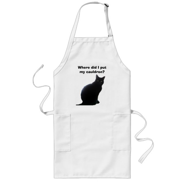 Pilen var satte jag min kittel? långt förkläde (Framsidan)