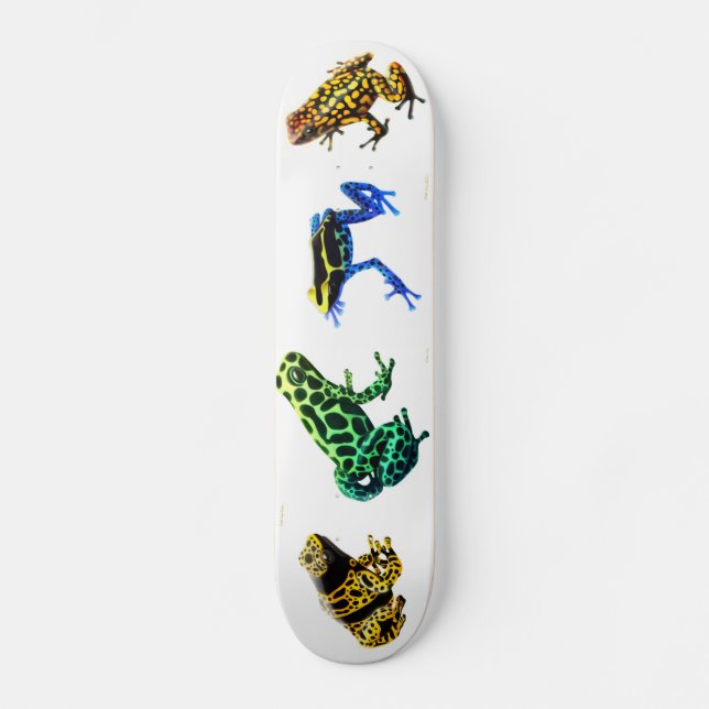 Pilgiftgrodyr på skateboard (Framsida)