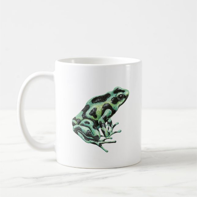 Pilgiftsgroda Kaffemugg (Vänster)
