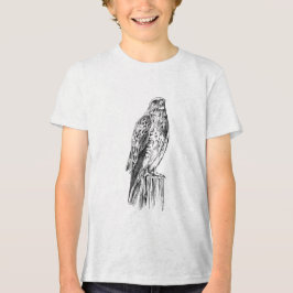Pilgrarfalk Ungdom Tri-blend T-Shirt