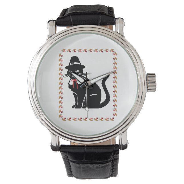 Pilgrim Cat Oversized T-Shirt Armbandsur (Framsida)