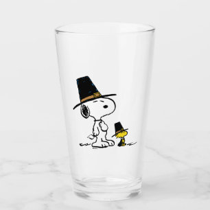 Pilgrim för snoopy & Woodstock Glaskopp