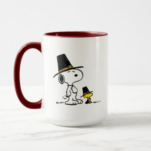 Pilgrim för snoopy & Woodstock Mugg