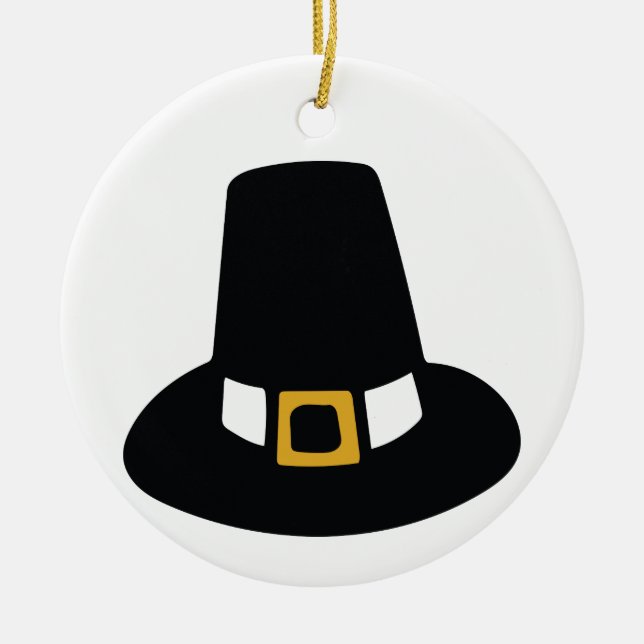 Pilgrim Hat Julgransprydnad Keramik (Framsidan)