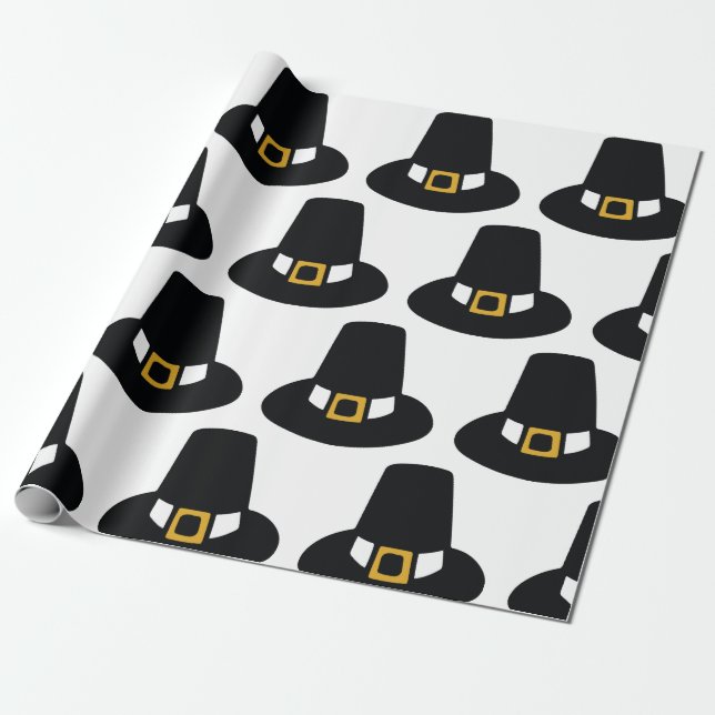 Pilgrim Hat Presentpapper (Utrullad)