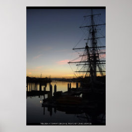 Pilgrim i gryningen poster