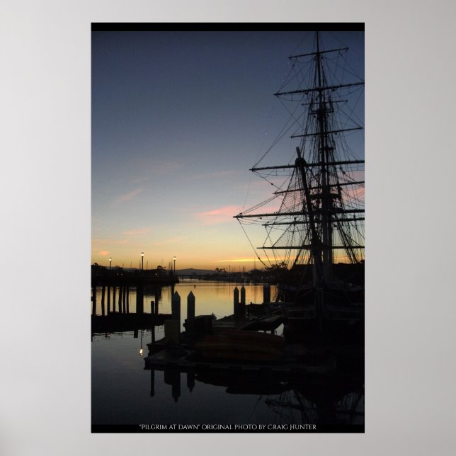 Pilgrim i gryningen poster (Framsidan)