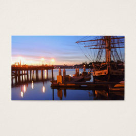 Pilgrim i gryningen visitkort