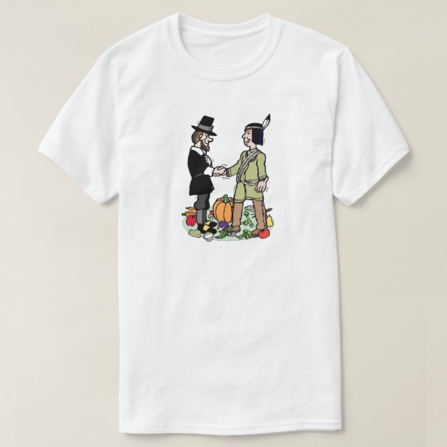 Pilgrim Indiskt samarbete Tee Shirt (Design framsida)