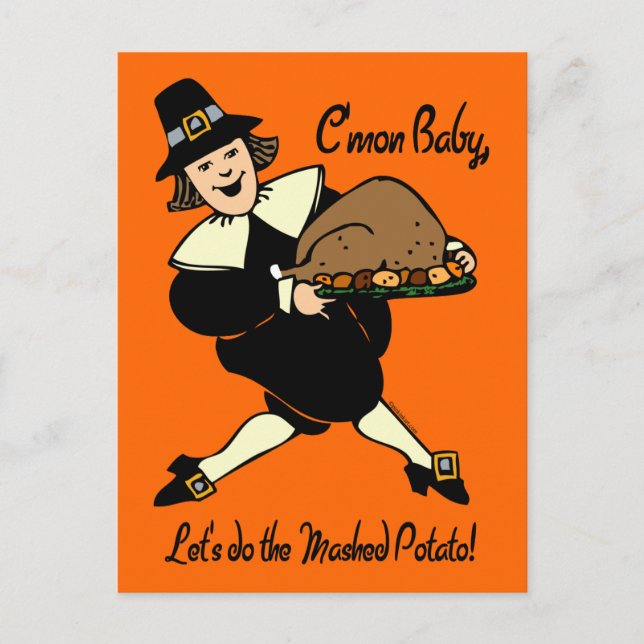 Pilgrim Maschpotato Vykort (Framsida)