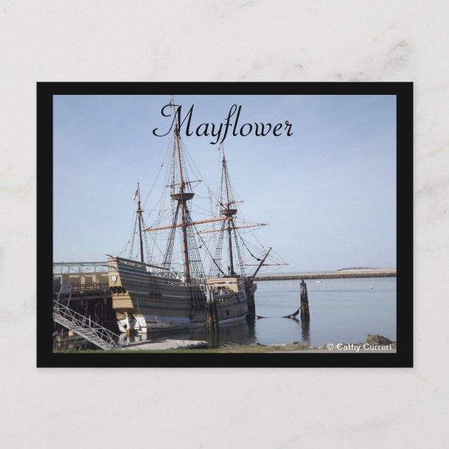 Pilgrim Memorial State Park, Massachusetts Vykort (Framsida)