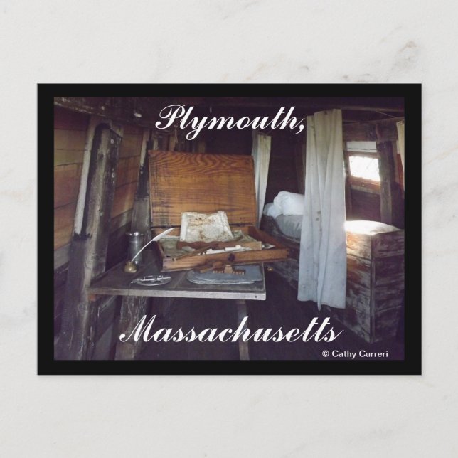 Pilgrim Memorial State Park, Massachusetts Vykort (Framsida)