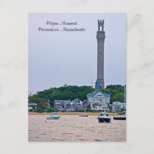 Pilgrim Monument Provinsen MORSA Postcard Vykort