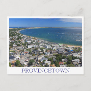 Pilgrim Monument View Provincetown Cape Cod Vykort