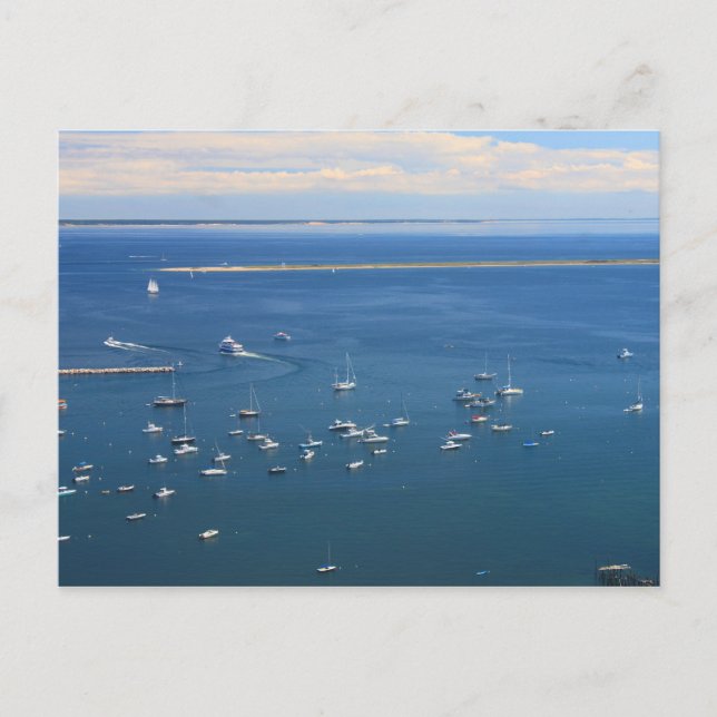 Pilgrim Monument View till Truro Vykort (Framsida)