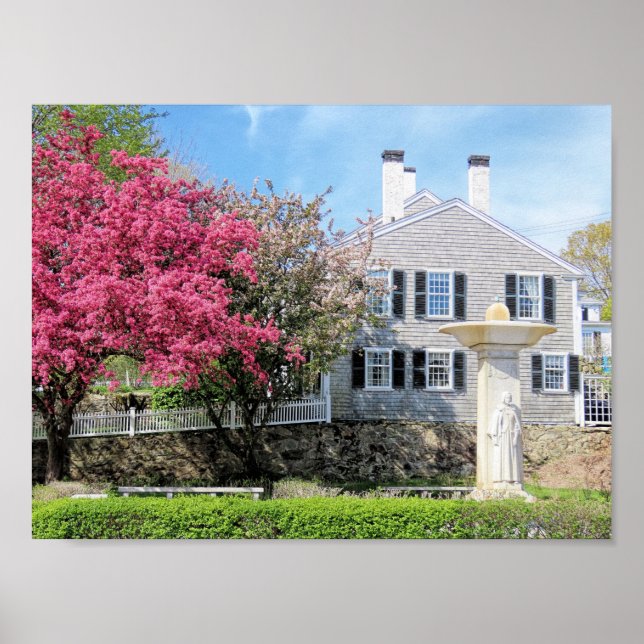 Pilgrim Mor Plymouth MORSA Vår Poster (Framsidan)