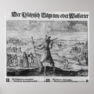 Pilgrim of Palatinate", Frederick V Poster