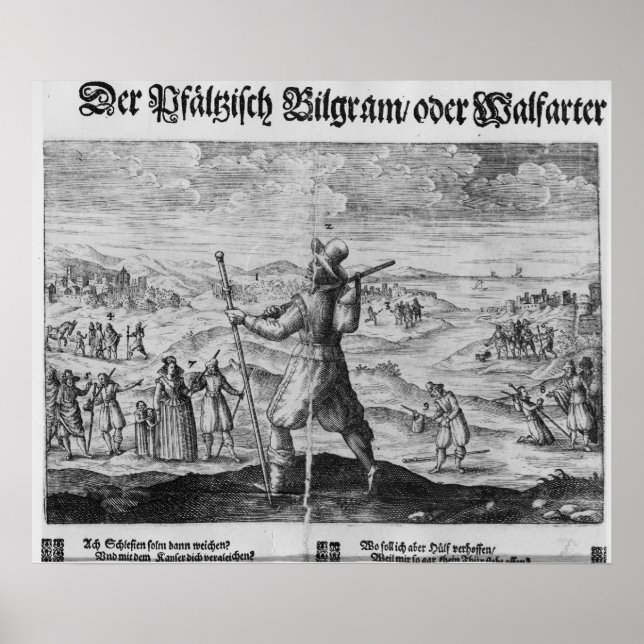 Pilgrim of Palatinate", Frederick V Poster (Framsidan)