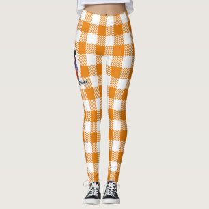 Pilgrim Uggla om Orange Pput - Happy thanksgiving Leggings