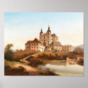 Pilgrimage Church Johann Wilhelm Jankowsky Poster