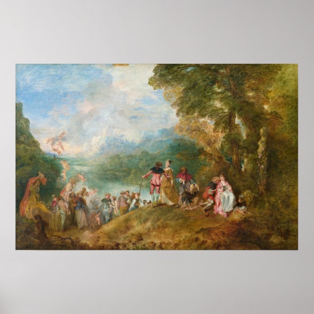 Pilgrimage to Cythera Embarkation for Cythera Poster (Framsidan)