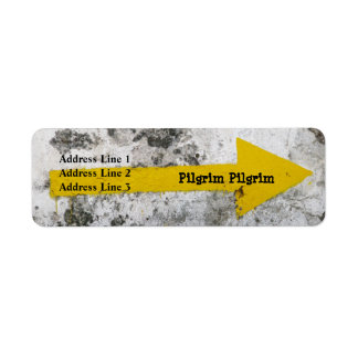 Pilgrimpilens Adressetiketter Returadress Etikett