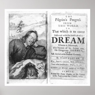 Pilgrims framsteg" poster