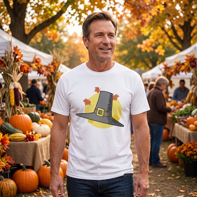 Pilgrims hatt t shirt (Skapare uppladdad)