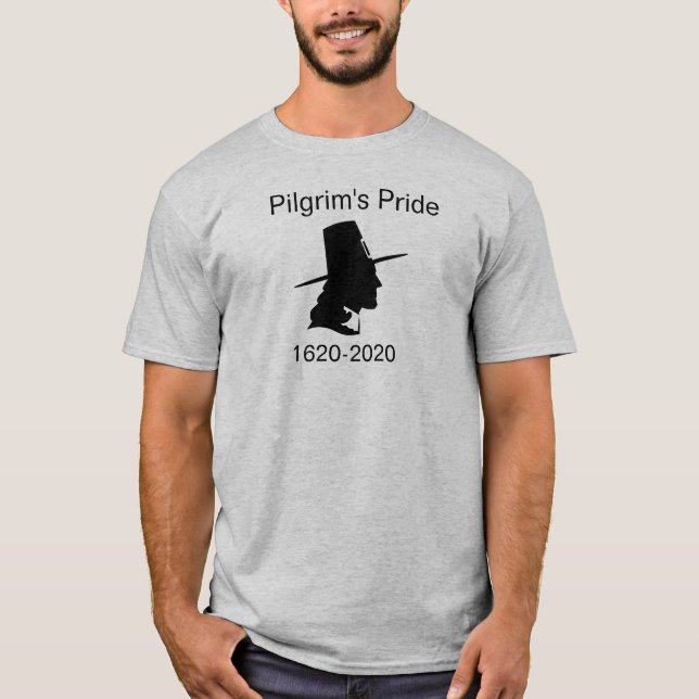 Pilgrims Pride 400-årsdagen t-shirt (Framsida)