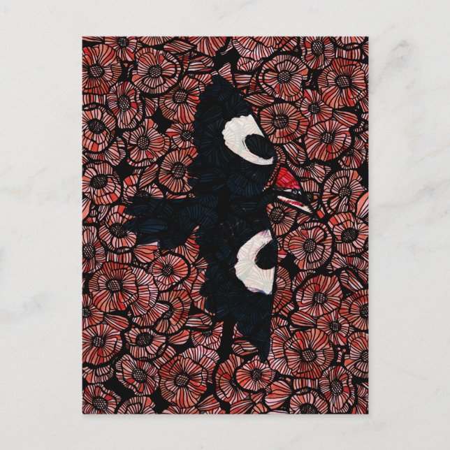 Piliated Woodpecker                                Vykort (Framsida)