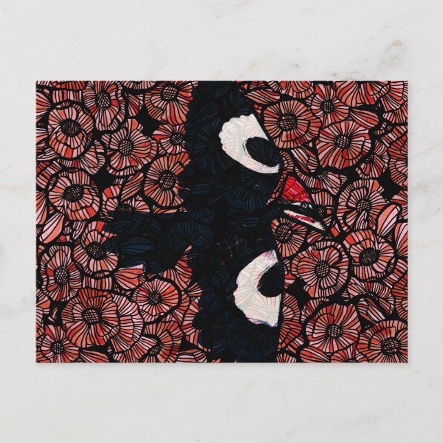 Piliated Woodpecker                                Vykort (Framsida)