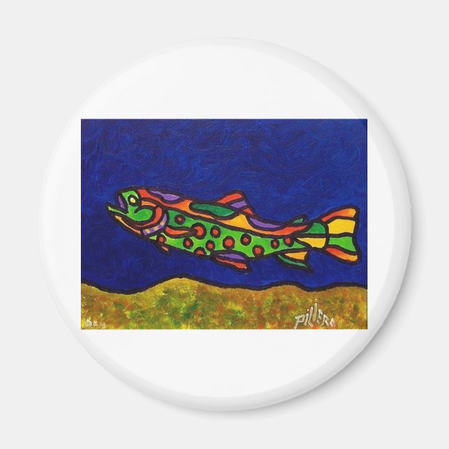 Piliero Trout Magnet (Framsidan)