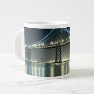 Pilingar längs Embarcadero, San Francisco Jumbo Mugg