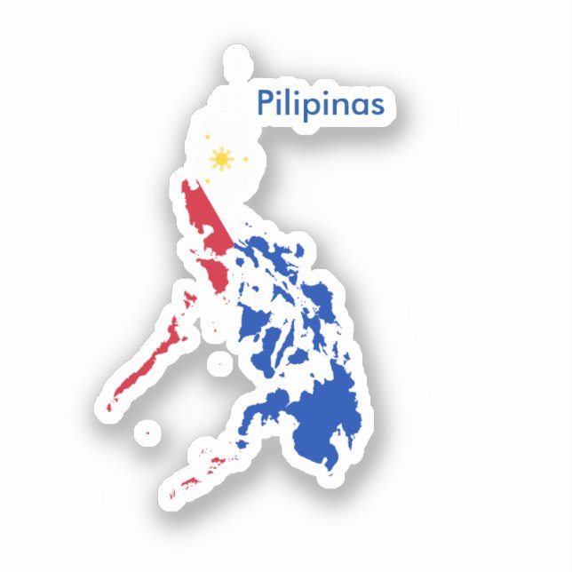 Pilipinas Klistermärken (Framsida)