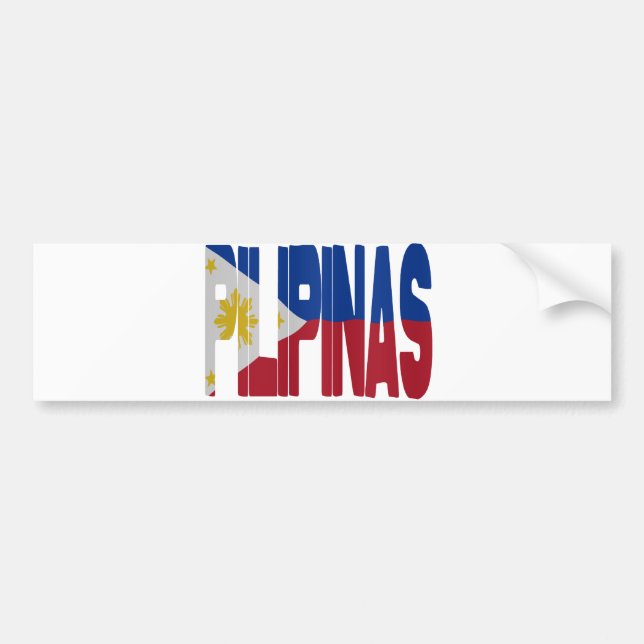 Pilipinas - Philippines Bildekal (Framsidan)