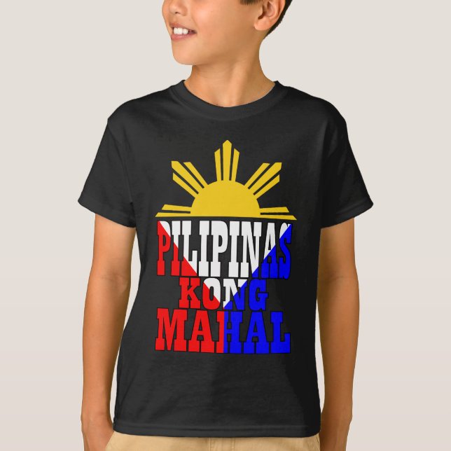 pilipinaskong mahal 3 t-shirt (Framsida)