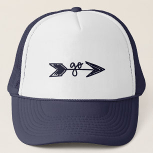 Pilka Trucker Hatt med pil Keps