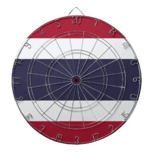 Pilkastningstavla med Thailands flagga Darttavla