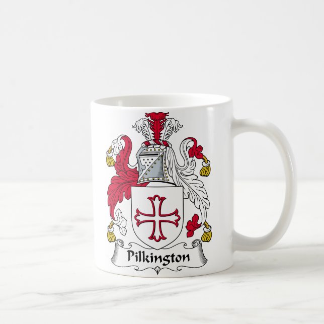 Pilkington familjvapensköld kaffemugg (Höger)