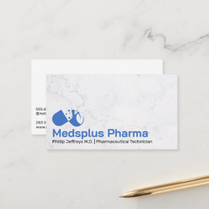 Pill and Mortar Läkemedel Tidsbeställning Kort