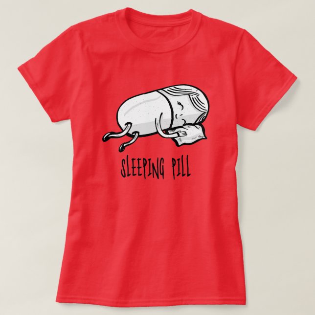 Pill - Pharmacy Humor T Shirt (Design framsida)