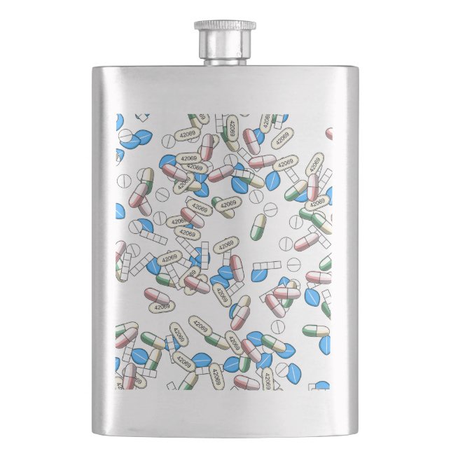 Pill Sprinkles Pattern Fickplunta (Framsidan)