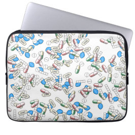 Pill Sprinkles Pattern Laptop Fodral