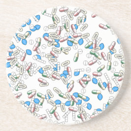 Pill Sprinkles Pattern Underlägg