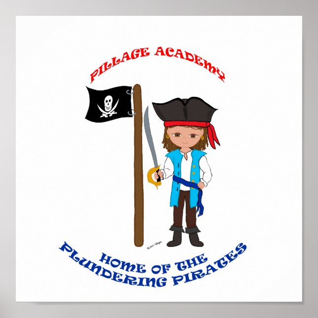 Pillage Academy Thaddeus Poster (Framsidan)