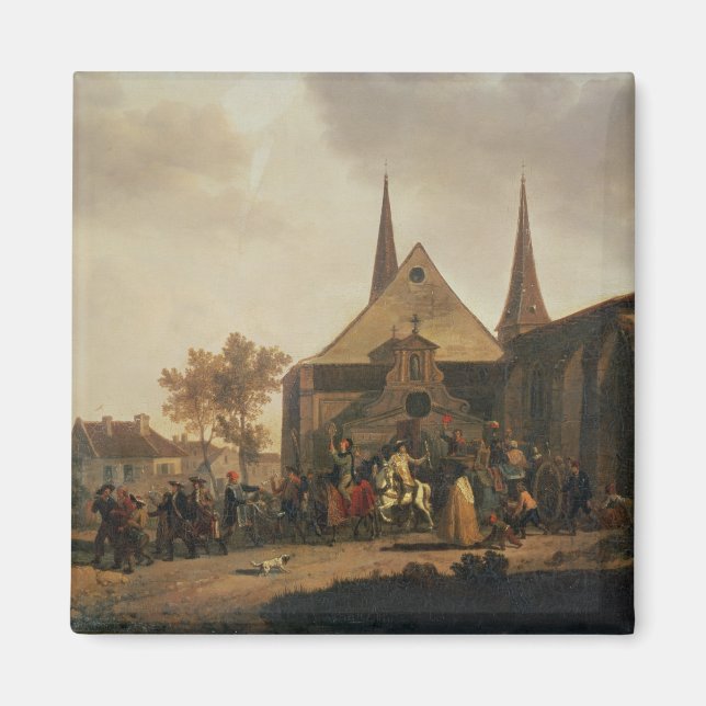 Pillage of a Church under Revolutionen Magnet (Framsidan)