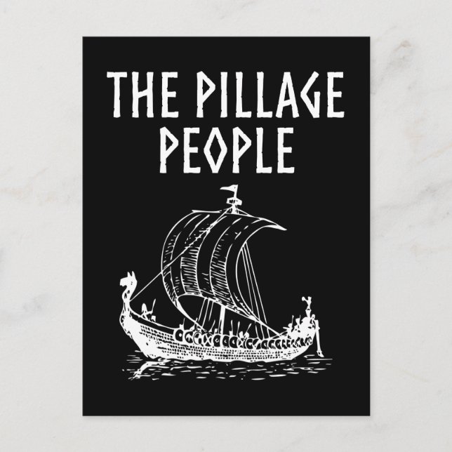 Pillage People Vykort (Framsida)