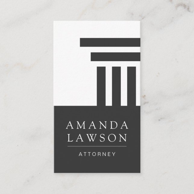 Pillar Logotyp Tidsbeställning Kort (Framsida)